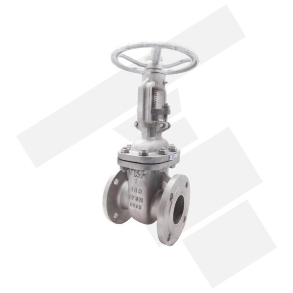 Válvula Compuerta Full Inox OS&Y 150lbs Con Flange VISA