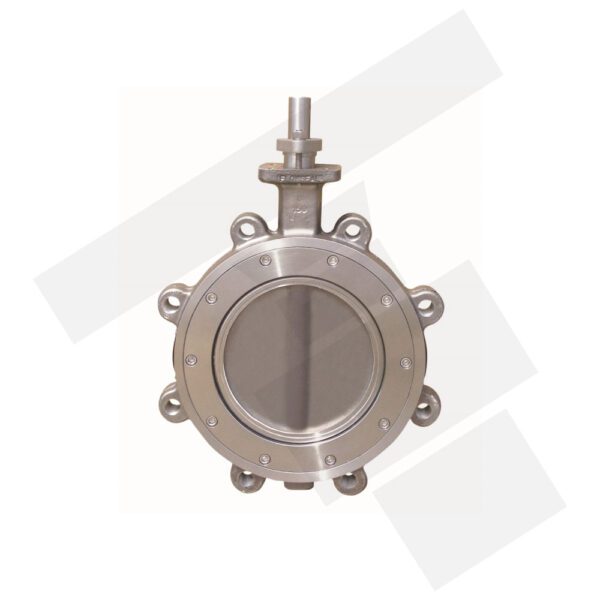 Válvula Mariposa HP FLOWSEAL Full Inox 316 150lbs c/Palanca Wafer